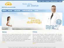 Tablet Screenshot of ckdak.pl